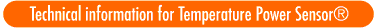 Technical information for Temperature Power Sensor