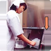 �Ɩ��p���X�@�̑���p�q�[�^�[�̉��x����E���x�R���g���[��