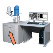 電子顕微鏡のデフュージョンポンプ（真空ポンプ）の温度管理