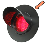 鉄道用LED型踏切警報灯温度制御・凍結防止