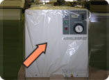 業務用空調機(ヒートポンプ)の冷媒装置の凍結防止用