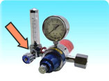 ガス圧力調整器の温度管理
