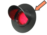 鉄道用LED型踏切警報灯温度制御・凍結防止